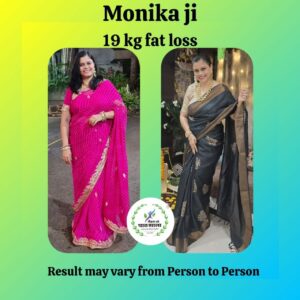 Monica bhandari  19kg fat loss Stamina ,energy ,better immunity